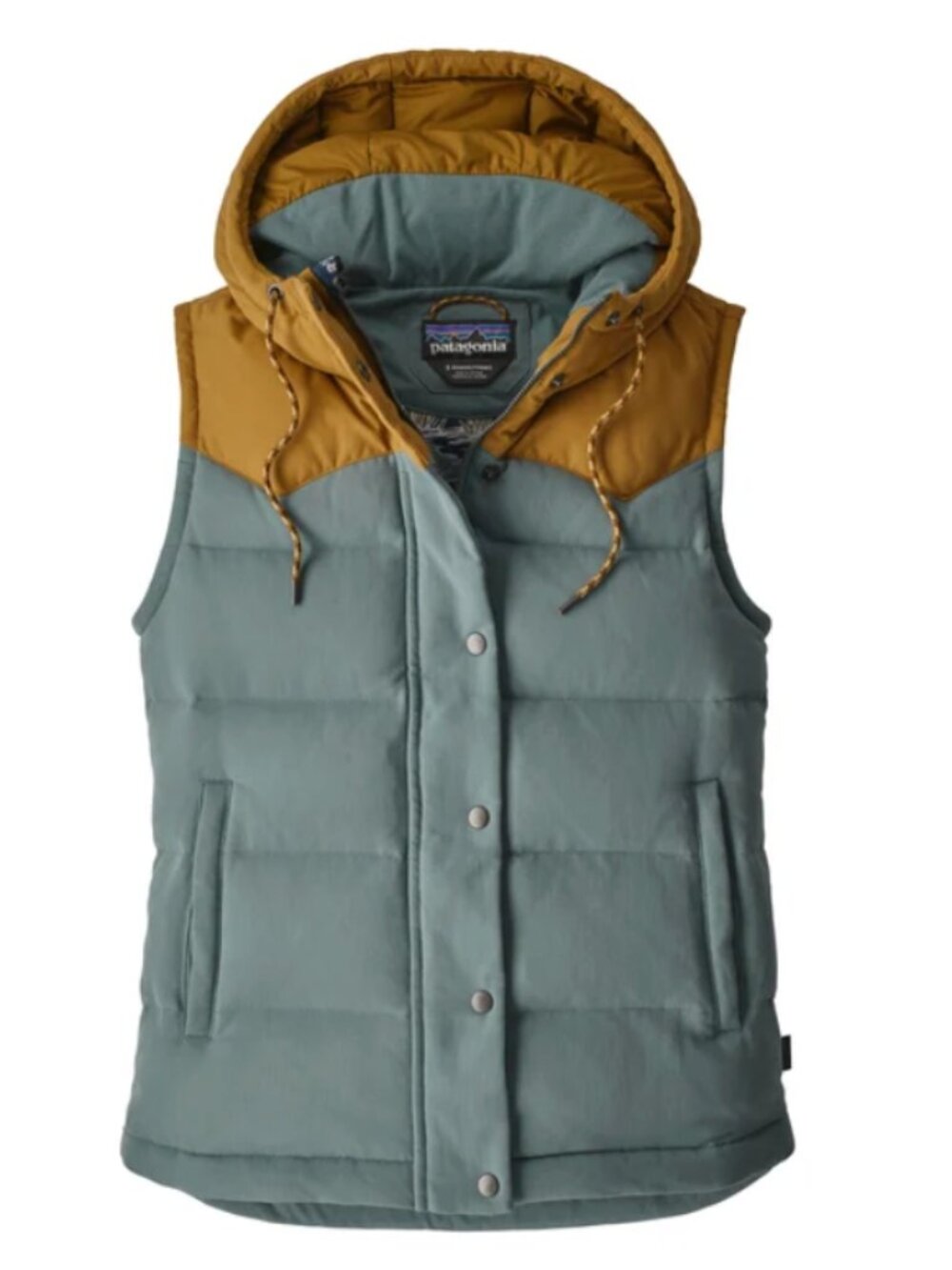 Patagonia® Worn Wear W's Bivy Hooded Vest in Shadow Blue Sz M